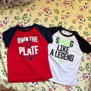 Boys bundle of under armor shirts